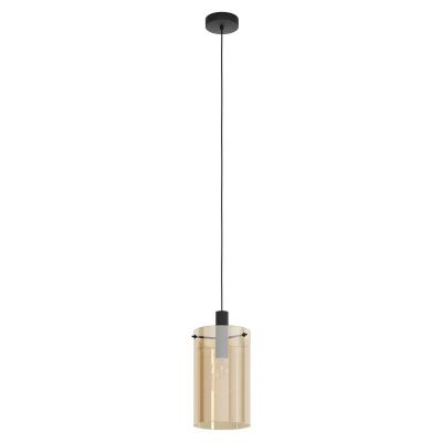 Suspension ambre en verre, Ritesh