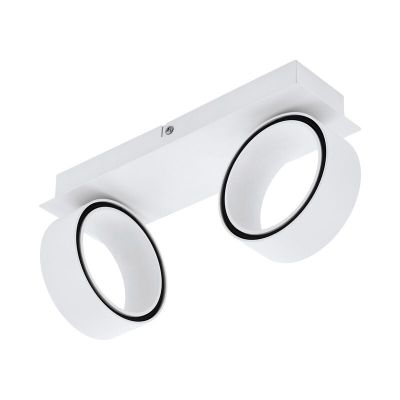 Spot plafond chromé en aluminium, Gabi, 5W, 3000K LED