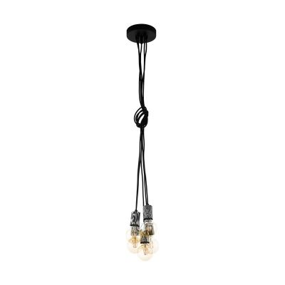Suspension noire en acier, Nickolai