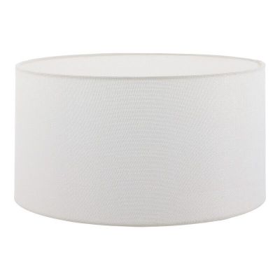Abat-jour blanc Noah, tissu