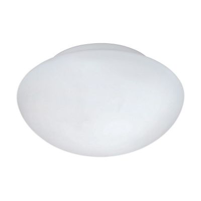 Plafonnier blanc en verre, Nieke