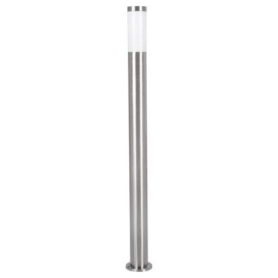 Luminaire extérieur argenté en plastique, Carlein, IP44