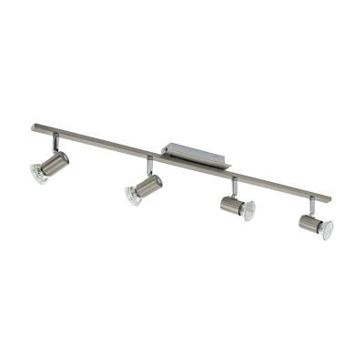 Spot plafond chromé en acier, Tjisse