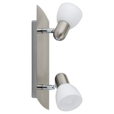 Spot plafond nickel en acier, Niene