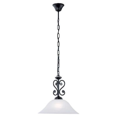 Suspension blanche en verre, Tesse