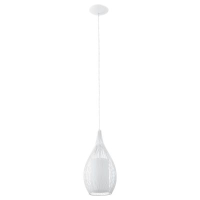 Suspension blanche en verre, Maritima