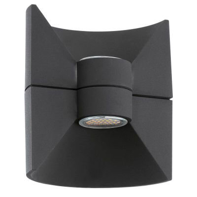 Luminaire extérieur anthracite en aluminium, Josefina, 3W, 3000K LED, IP44