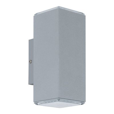 Luminaire extérieur argentée en aluminium, Nadira, 4W, 3000K LED, IP44