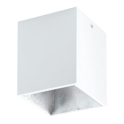 Lampe plafond blanche en aluminium, Dahne, 3W, 3000K LED