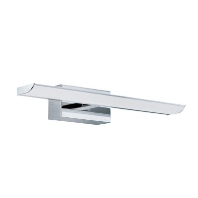 Éclairage miroir chromé en plastique, Zeliha, 3W, 4000K LED