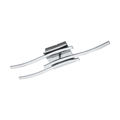 Lampe plafond chromée en aluminium, Yorian, 5W, 3000K LED