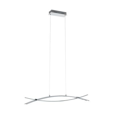 Suspension chromée en aluminium, Josua, 9W, 3000K LED