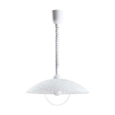 Suspension blanche en verre, Broer