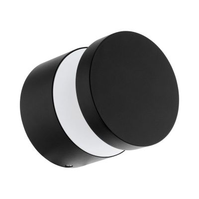 Luminaire extérieur noir en aluminium, Ian, IP44