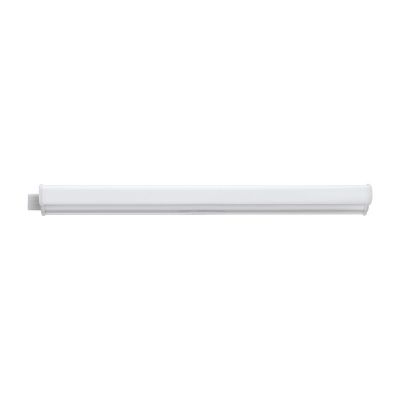 Lampe plafond en plastique blanche, Nicolle, 3W, 4000K LED, avec interrupteur