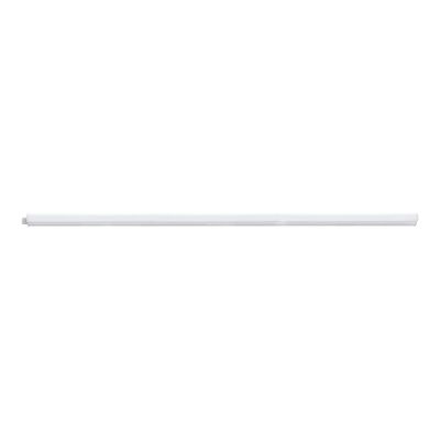 Lampe plafond en plastique blanche, Nicolle, 8W, 4000K LED, avec interrupteur