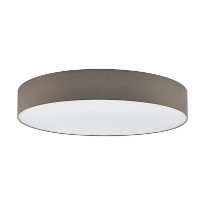 Plafonnier taupe en métal, Abano