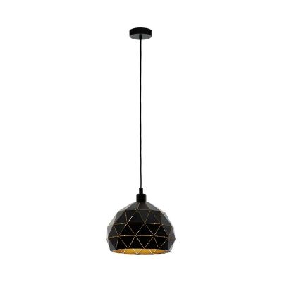 Suspension noire en acier, Silva