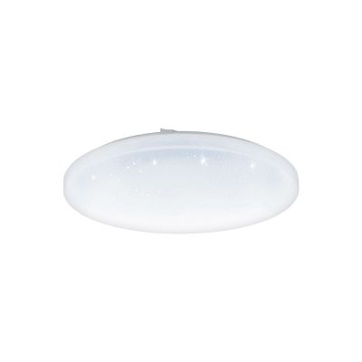 Lampe plafond blanche en acier, Eloise, 33W, 3000K LED