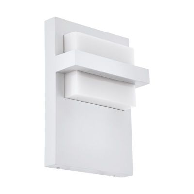 Luminaire extérieur blanche en aluminium, Nicol, 10W, 3000K LED, IP44