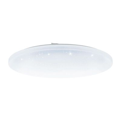 Lampe plafond blanche en acier, Eloise, 36W, couleur réglable LED