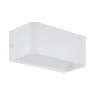 Applique murale blanche en aluminium, Tjalle, 10W, 3000K LED
