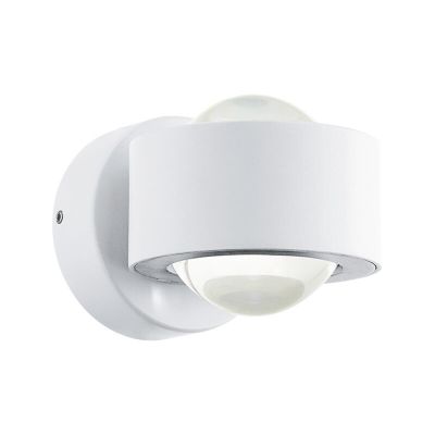 Luminaire extérieur blanc en aluminium, Lyn, 2W, 3000K LED, IP44