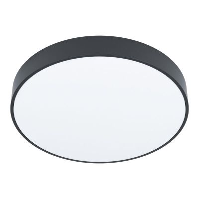 Spot en saillie noir en acier, Zippora, 18W, couleur réglable LED