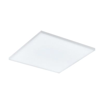 Lampe plafond blanche en acier, Yannick, 20W, 4000K LED
