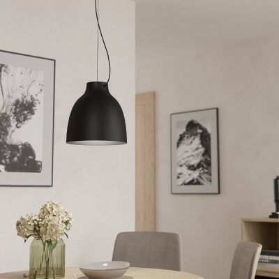 Suspension noire en aluminium, Thijs