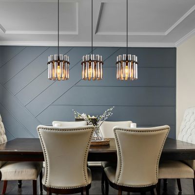 Suspension noire en verre, Genelva