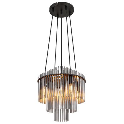 Suspension noire en verre, Genelva