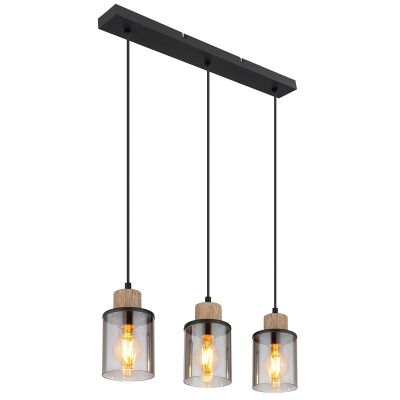 Suspension noire en verre, Resa