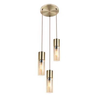 Suspension ambre en verre, Xena