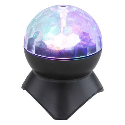 Lampe disco en plastique multicolore, Laurin, 3W, RGB LED, avec interrupteur