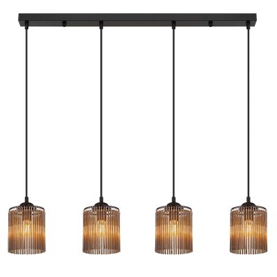 Suspension table à manger grise acrylique, Marthijn