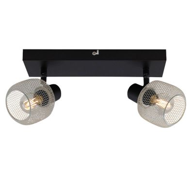 Spot plafond gris industriel, Emado
