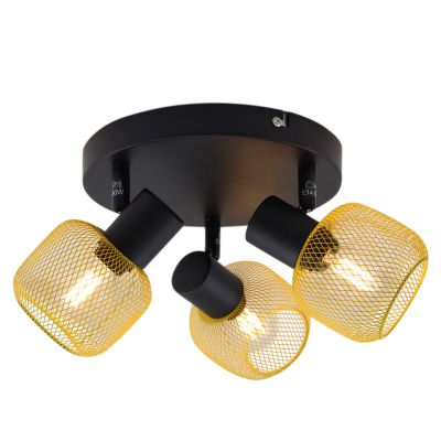 Spot plafond jaune industriel, Emado