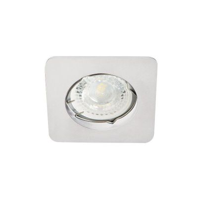 Spot encastré blanc en métal, Filo
