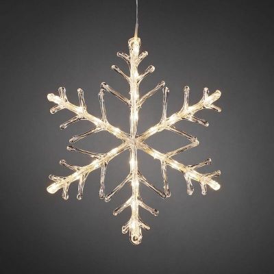 Flocon de neige acrylique LED