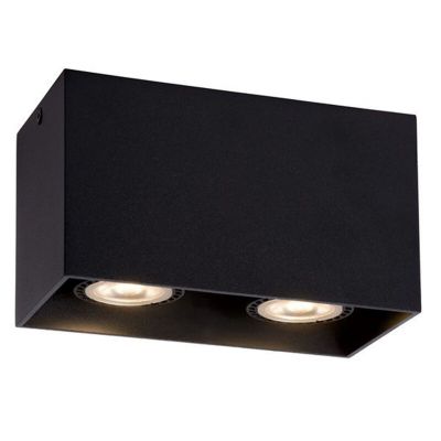 Spot en saillie moderne noir, Raina