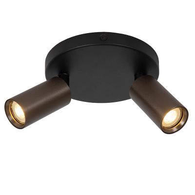 Spot plafond moderne marron, Ritmo
