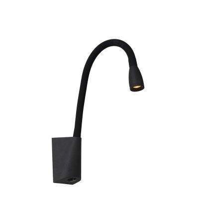 Applique murale moderne noire, Galen, 3W, 3000K LED, avec interrupteur