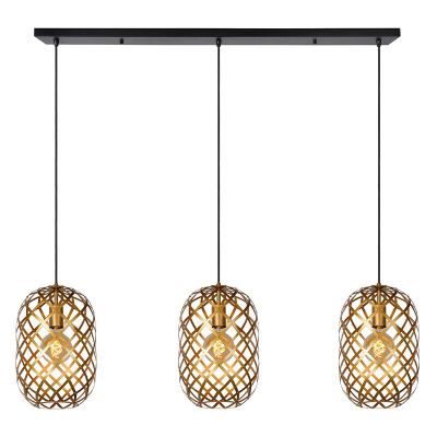 Suspension moderne dorée, Wolfram