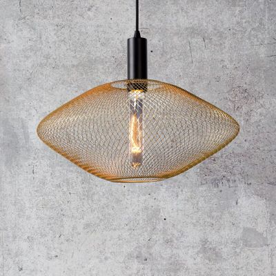 Suspension moderne dorée, Mesh
