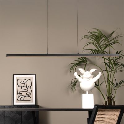 Suspension moderne noire, Sigma, 36W, 2700K LED
