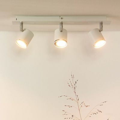 Spot plafond moderne blanc, Rilou