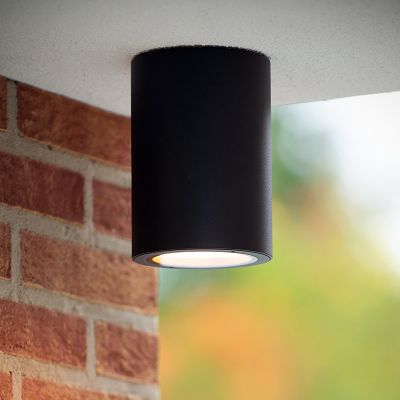 Spot en saillie moderne noir, Volantis, IP54