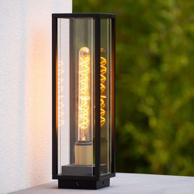 Luminaire extérieur classique noir, Laurens, IP54