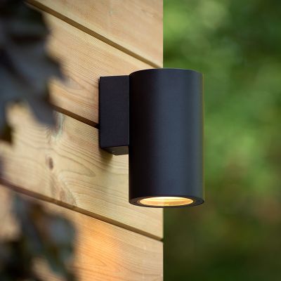 Spot mural moderne noir, Volantis, IP54